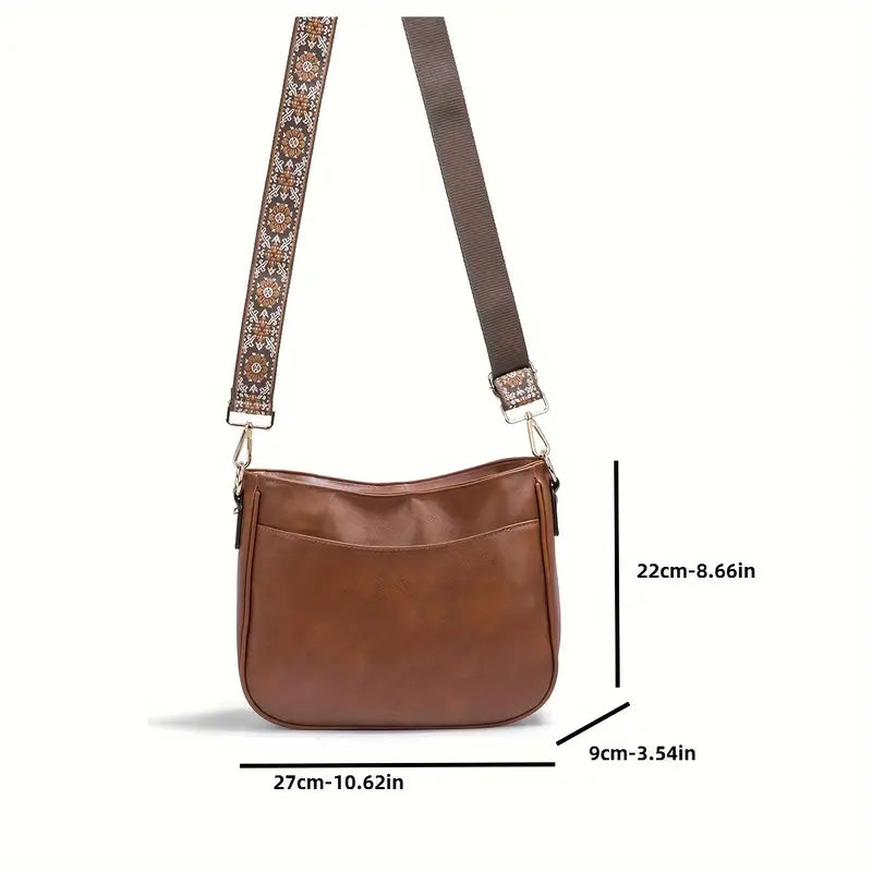 Dames Crossbody Tas | Imitatieleer met Verstelbare Band 6