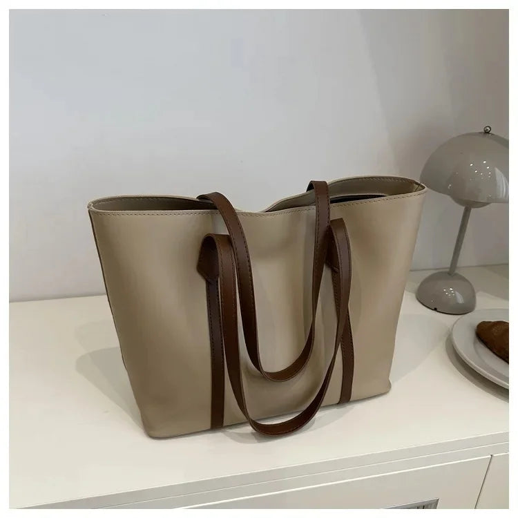 Elegante PU Shopper Tas Dames | Stijlvolle Handtas 8