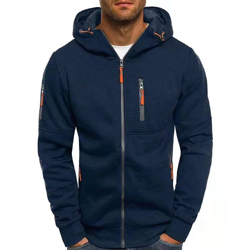 Heren Hoodie Met Volledige Ritssluiting | Comfortabele Hoodie 11