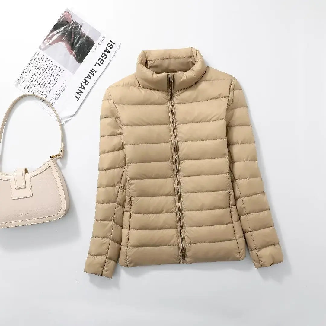 Lichtgewicht Korte Damesjas | Puffer Coat voor Lente 15