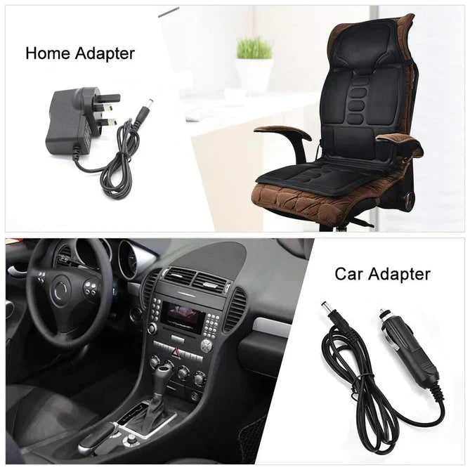 Premium Verwarmde Massagestoel | Ergonomisch Massagekussen 2