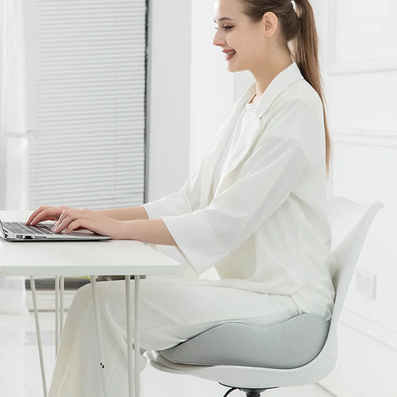 Verstelbaar Orthopedisch Stoelkussen | Traagschuim Kussen 6