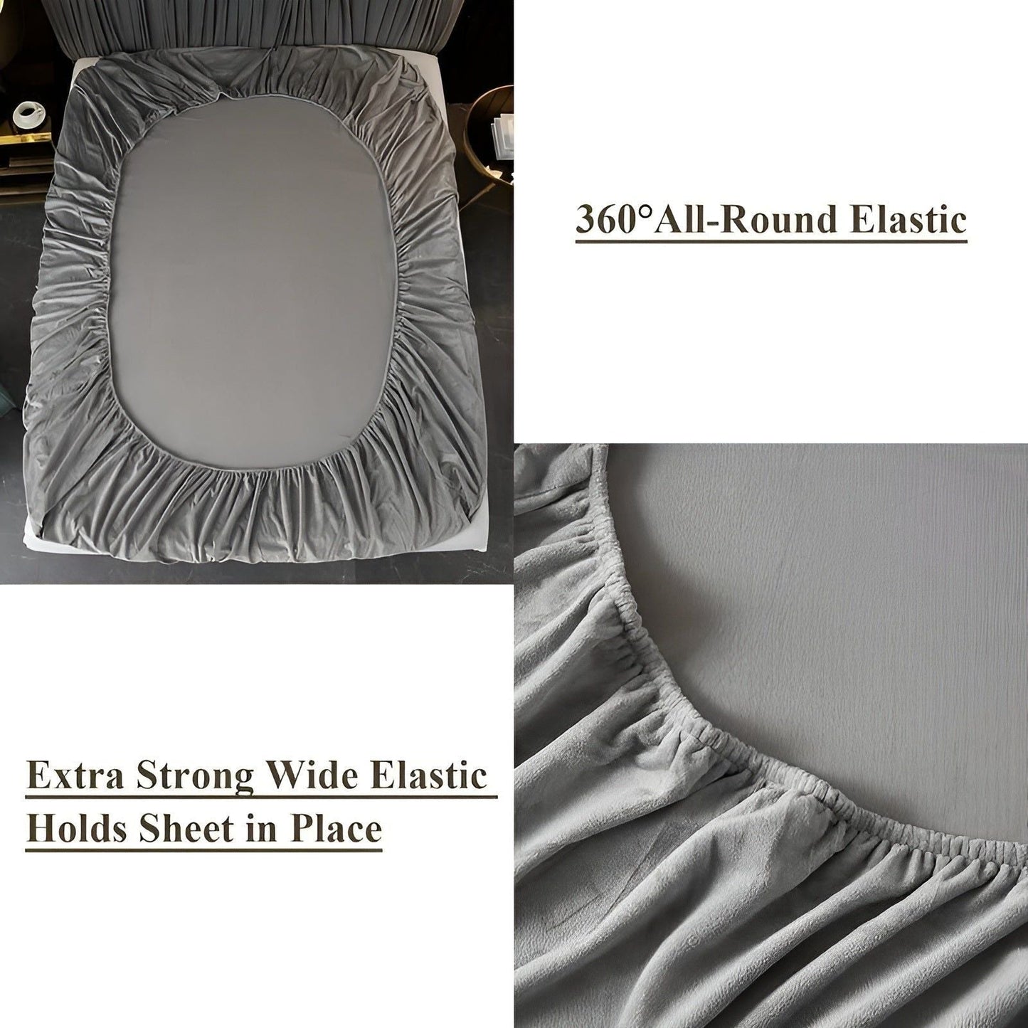 WarmVelvet Set | Hoeslaken en Kussenslopen van Melkfluweel 8