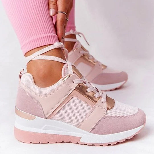 Variant image for Elegante Wedge Sneakers voor Dames met Ademend Geperforeerd Ontwerp | Casual Comfort en Perfecte Pasvorm-9