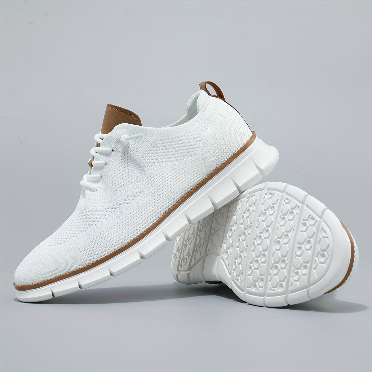 Lichtgewicht Ademend Sneakers voor Mannen | Comfortabele Mesh Zomer Sneakers voor Sport en Vrije Tijd-3