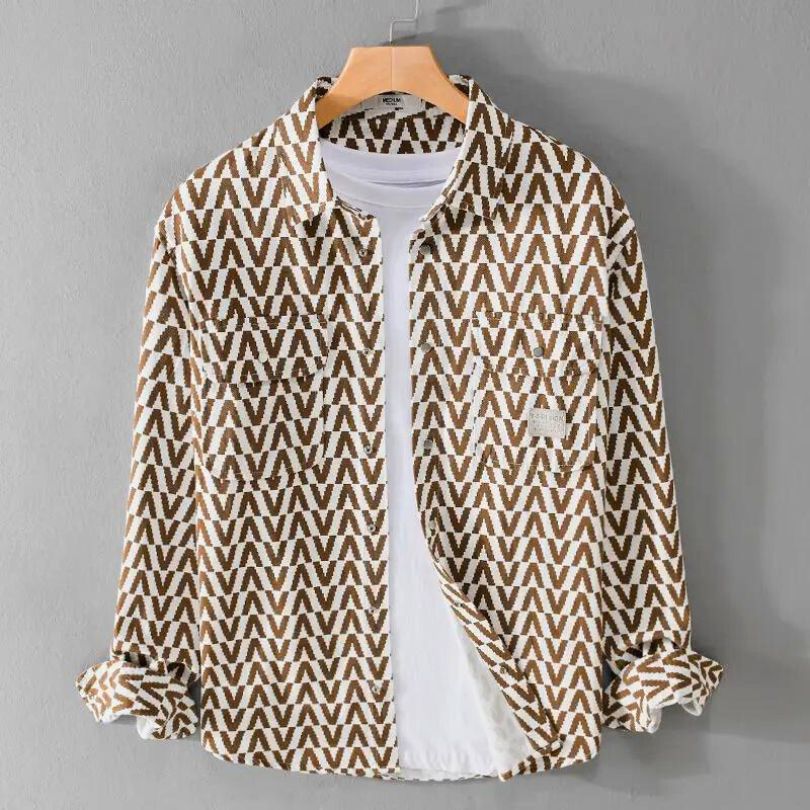 Lichtgewicht Linnen Knoopshirt Heren | Ademend Overhemd met Ontspannen Pasvorm voor Casual en Semi-Formele Gelegenheden-1