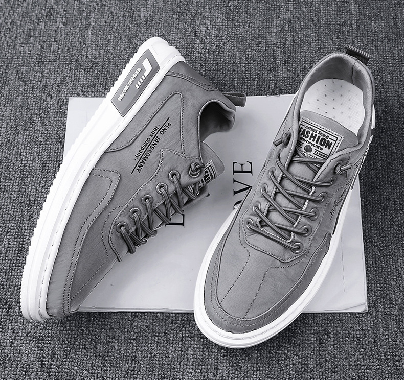 Variant image for Lichtgewicht Ademend Herensneakers | Witte Heren Sneakers met Gedempte Zool voor Comfortabele Casual Dagen-13