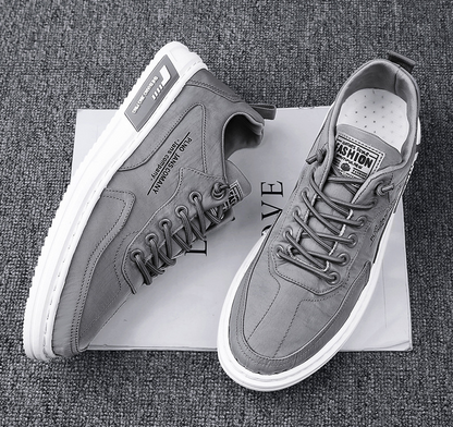 Variant image for Lichtgewicht Ademend Herensneakers | Witte Heren Sneakers met Gedempte Zool voor Comfortabele Casual Dagen-13