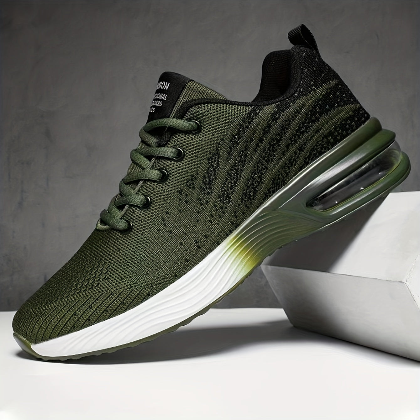 Variant image for Trendy Casual Sneakers voor Mannen | Ademend Mesh, Comfortabele Aircushion, Zwart, Perfect voor Dagelijks Gebruik-29