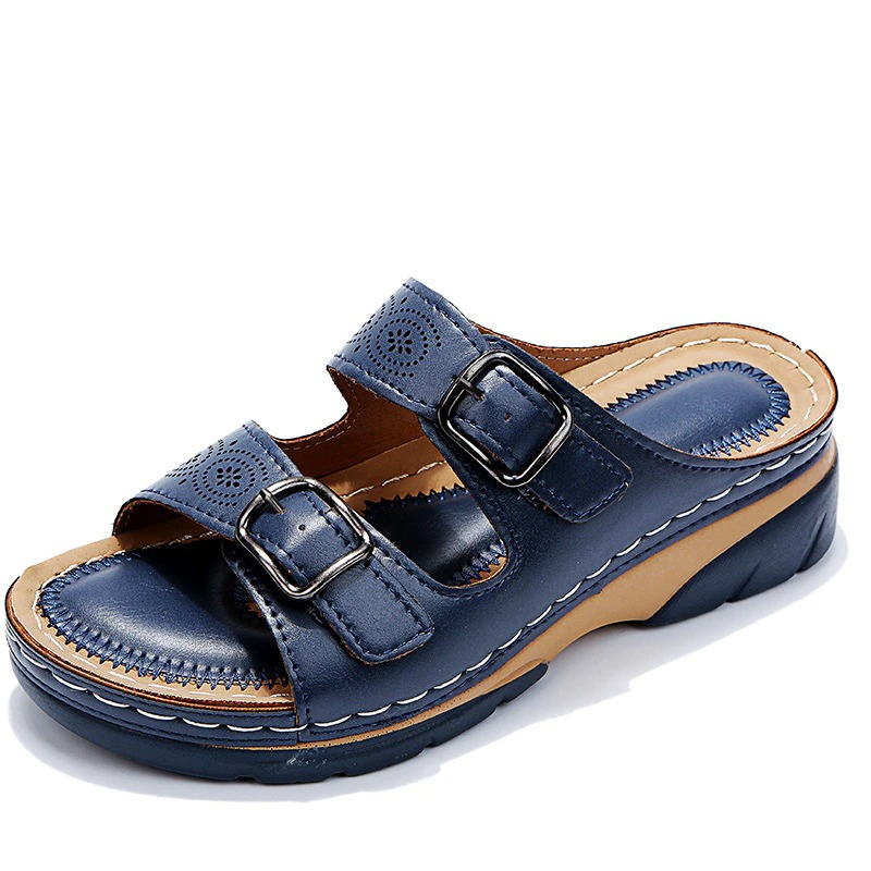 Elegante Orthopedische Sandalen Dames met Verstelbare Riemen en Gedempte Binnenzool | Comfort voor Dagelijks Gebruik-5