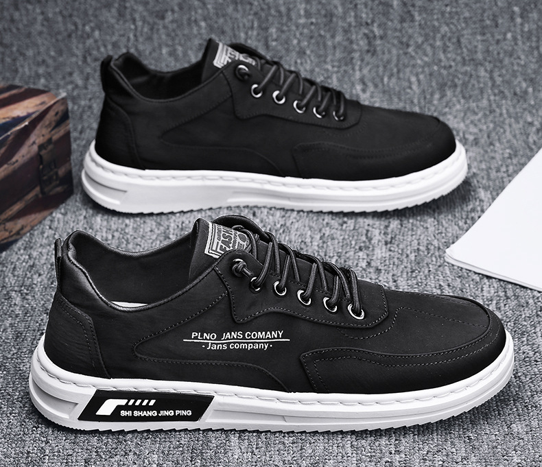 Lichtgewicht Ademend Herensneakers | Witte Heren Sneakers met Gedempte Zool voor Comfortabele Casual Dagen-4