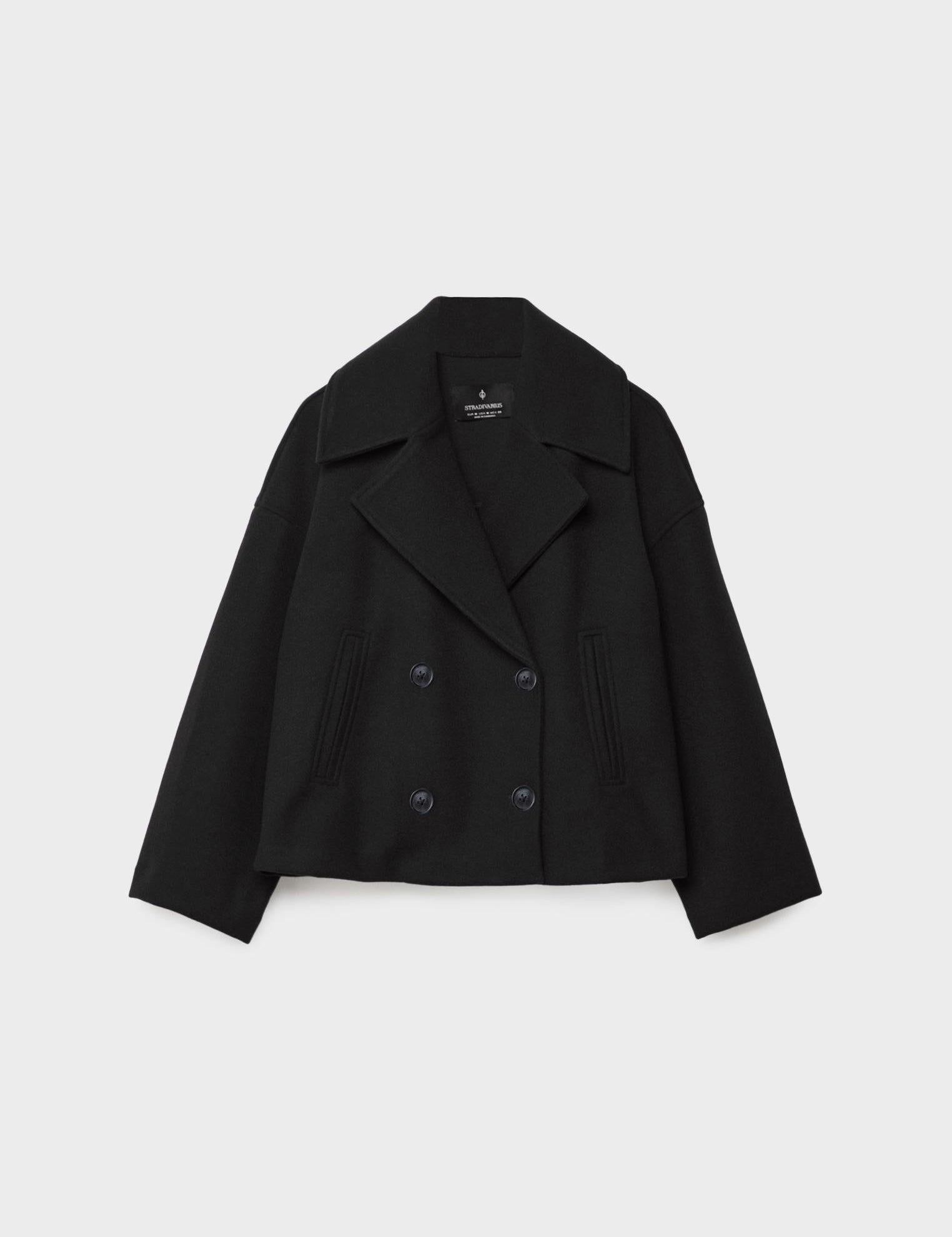 Anna Corror | Korte Double Breasted Jas voor Dames 6