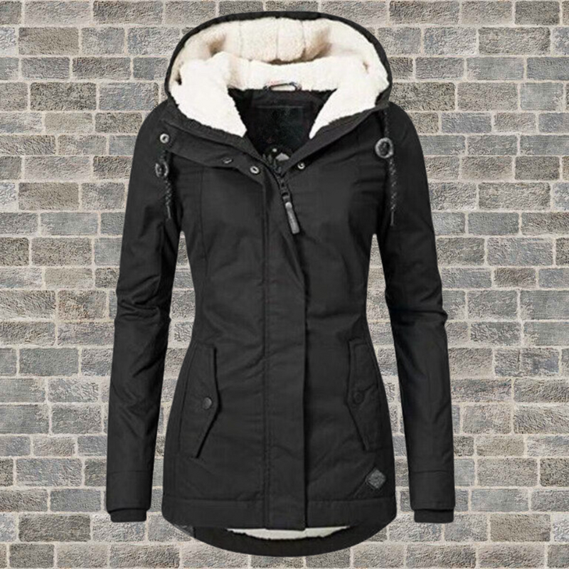Anne™ Lange Winterjas Dames met Capuchon | Dames Winterkleding 4