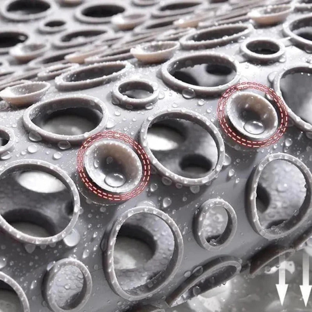 Antislip Douchemat | Hygiënische Badmat met Zuignappen 6