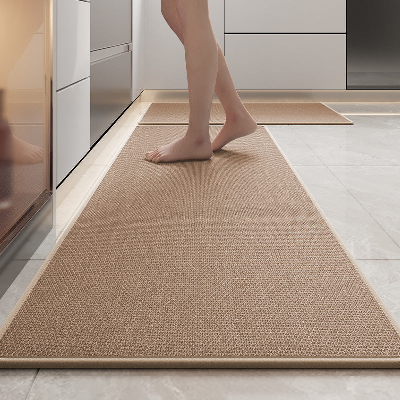 Antislip Keukenloper | Wasbaar Vlas Loperkleed 0