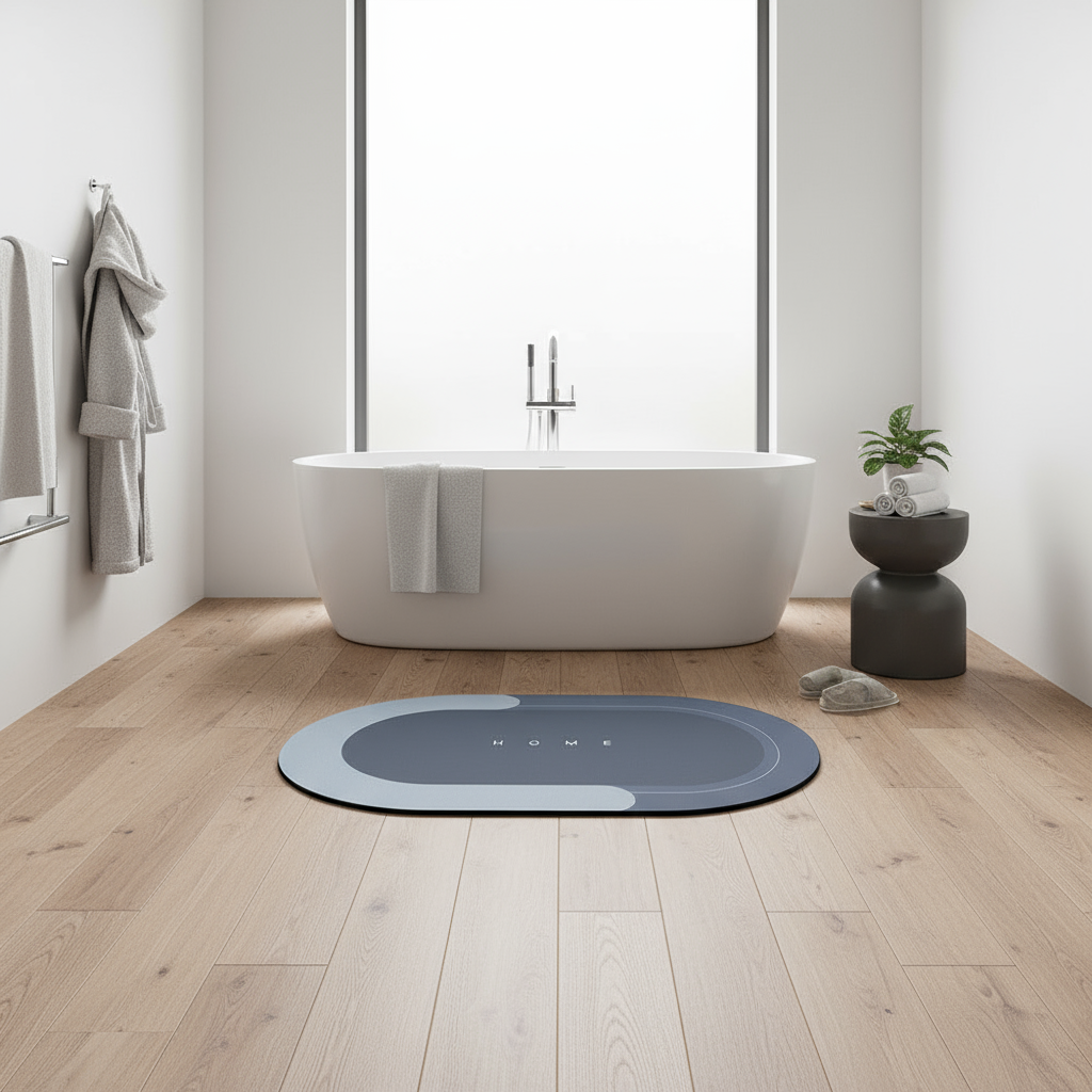 AquaComfort | Sneldrogende Antislip Badmat 50x80cm 1