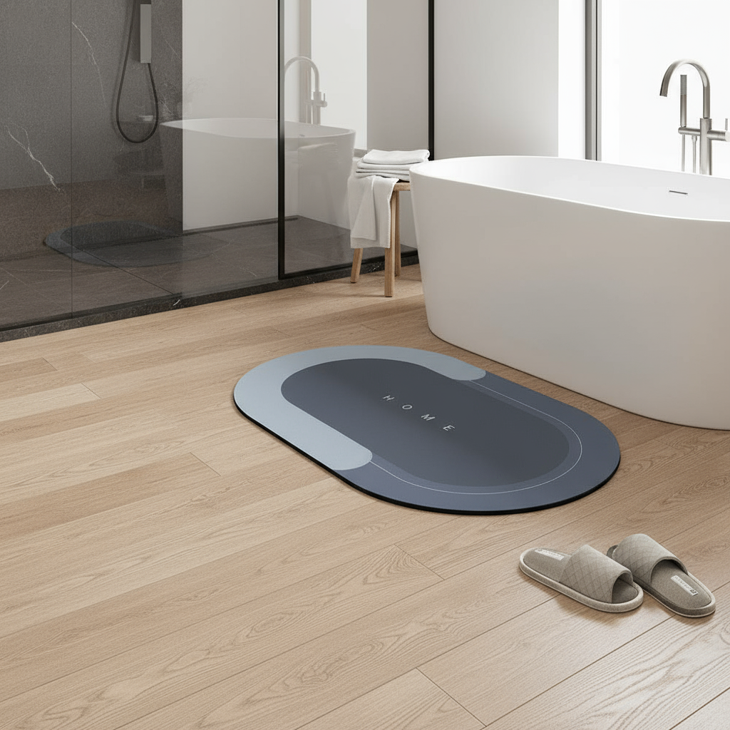 AquaComfort | Sneldrogende Antislip Badmat 50x80cm 3