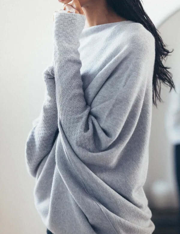 Asymmetrische Gedrapeerde Coltrui Dames | Truien Dames 0