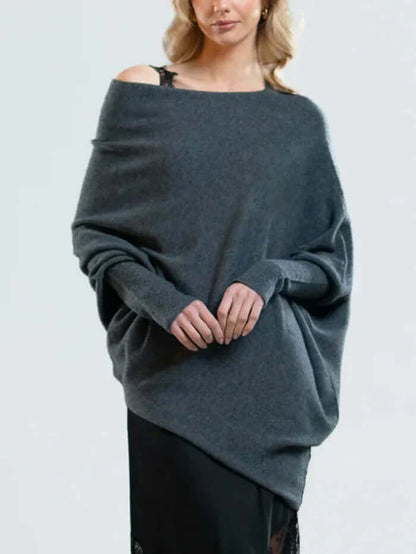 Asymmetrische Gedrapeerde Coltrui Dames | Truien Dames 5