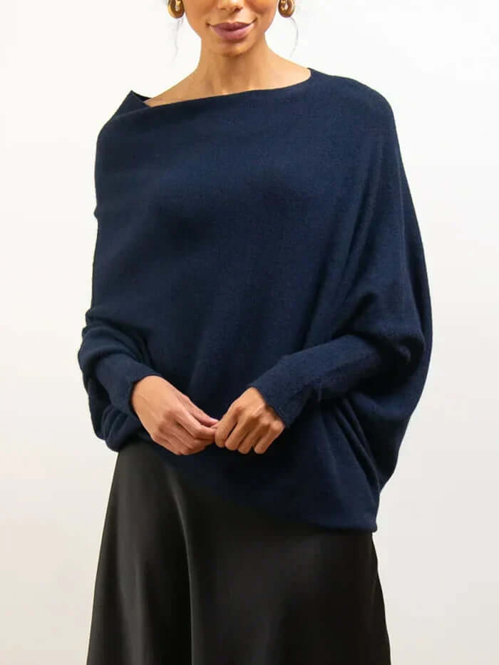 Asymmetrische Gedrapeerde Coltrui Dames | Truien Dames 6