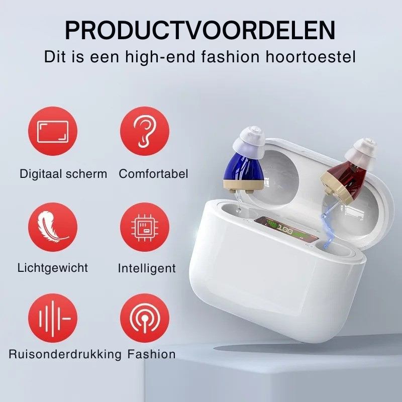 Aurio | Onzichtbaar Hoortoestel met Kristalhelder Geluid 3