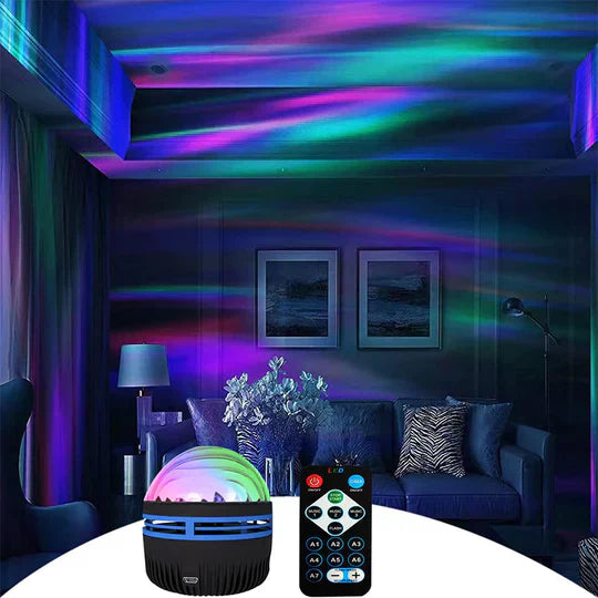Auroralight | Noordlicht Projector Lamp met Muzieksynchronisatie 4
