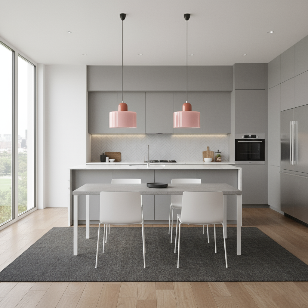 Bauhaus Creative | Glazen Hanglamp Eettafel Woonkamer Lamp 1