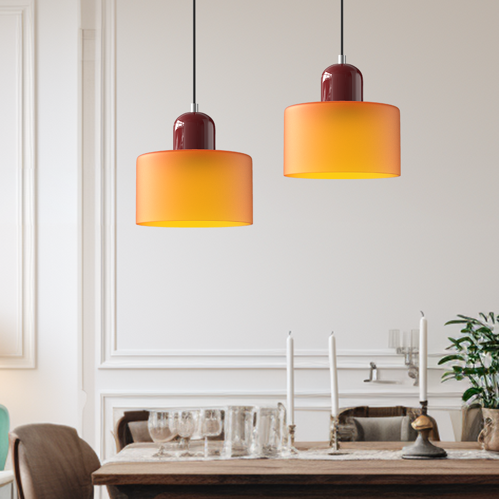 Bauhaus Creative | Glazen Hanglamp Eettafel Woonkamer Lamp 4