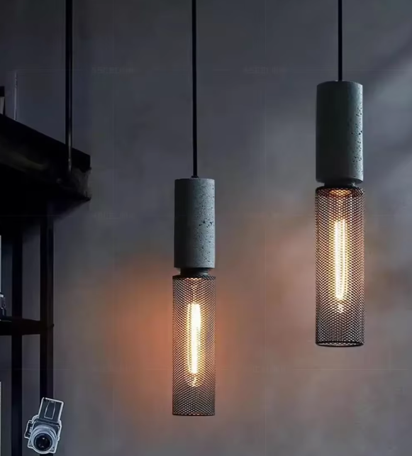 Betono | Industriële Hanglamp Zwart voor Eettafel 2