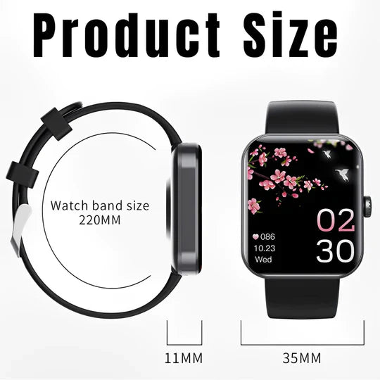 Bloedglucosemonitoring Smartwatch | Gezondheidsmonitor 3