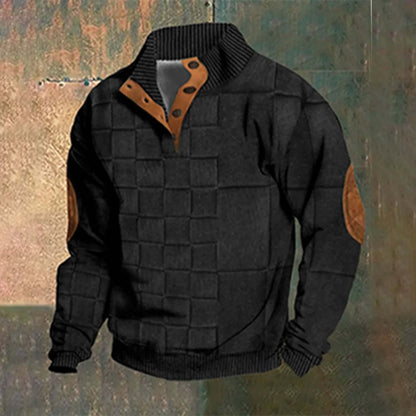 Bluma Retro Shirt | Heren Overhemden Longsleeve Casual 0