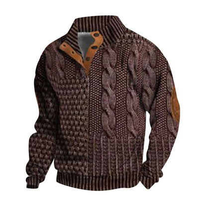 Bluma Retro Shirt | Heren Overhemden Longsleeve Casual 1