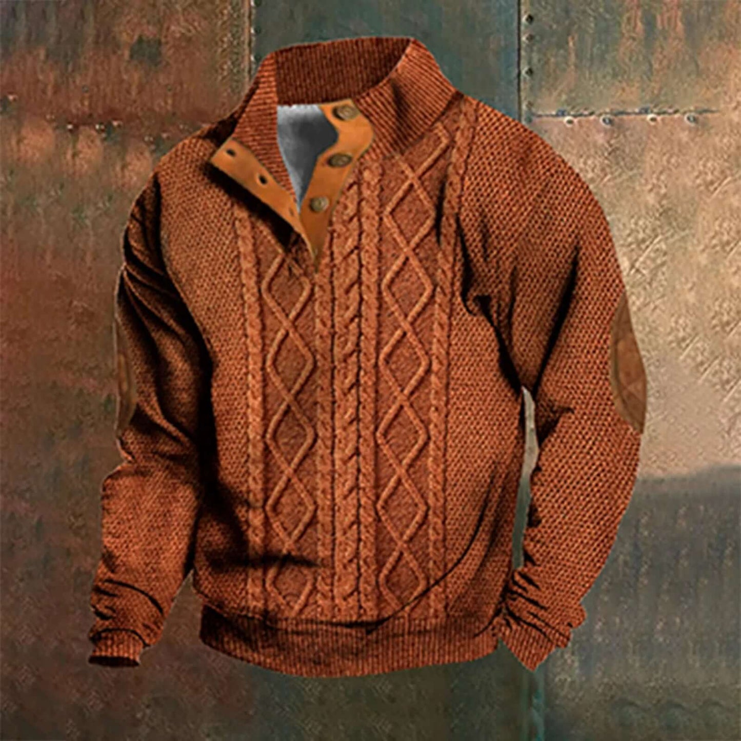 Bluma Retro Shirt | Heren Overhemden Longsleeve Casual 10