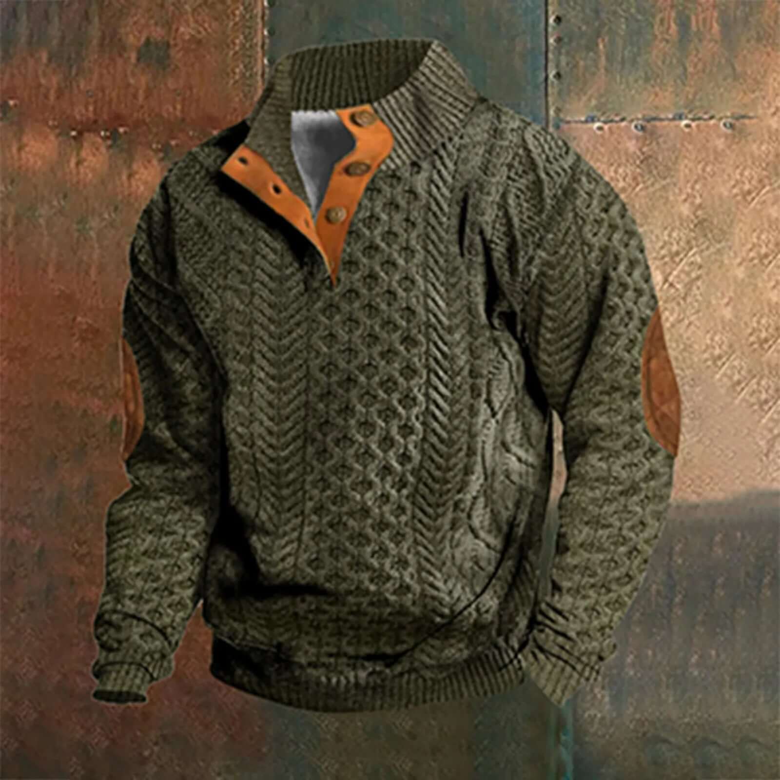 Bluma Retro Shirt | Heren Overhemden Longsleeve Casual 11