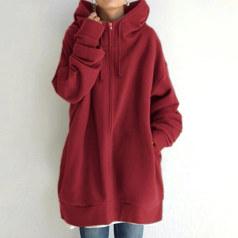 Cassandra | Oversized Dames Hoodie voor de Winter 2