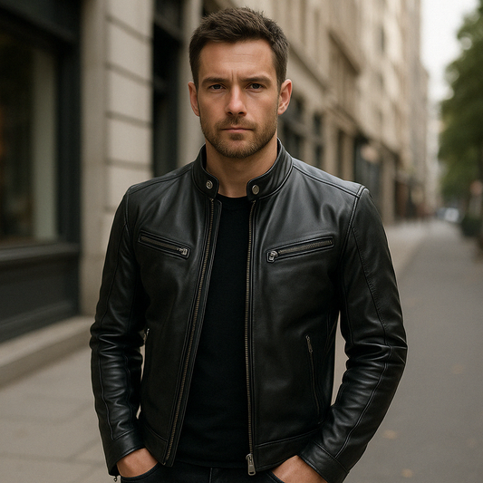 Casual Leren Jas | Herenmode 0