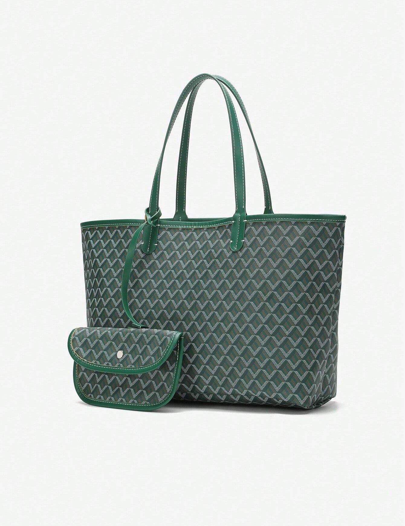 Casual Schoudertas Dames | Lichtgewicht PVC Tote Bag 1