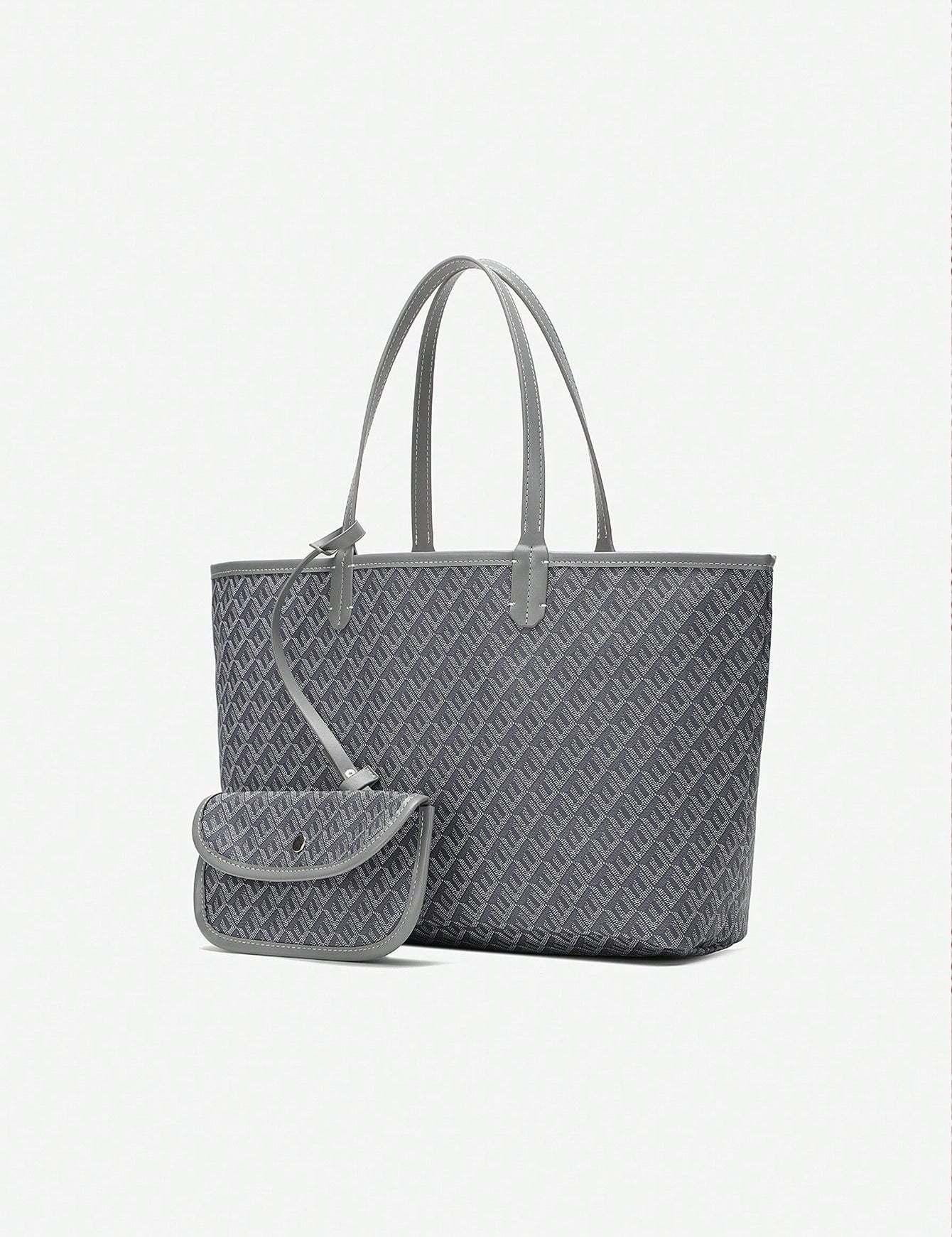 Casual Schoudertas Dames | Lichtgewicht PVC Tote Bag 10