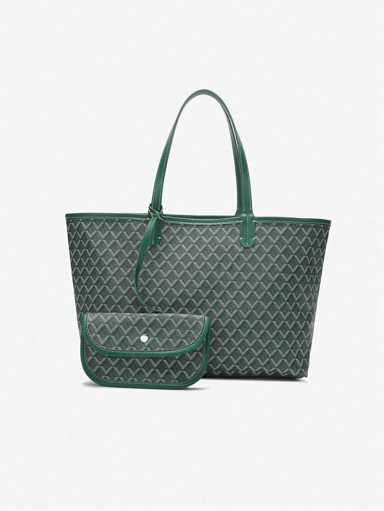 Casual Schoudertas Dames | Lichtgewicht PVC Tote Bag 4