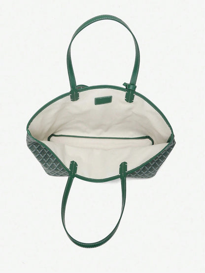 Casual Schoudertas Dames | Lichtgewicht PVC Tote Bag 5
