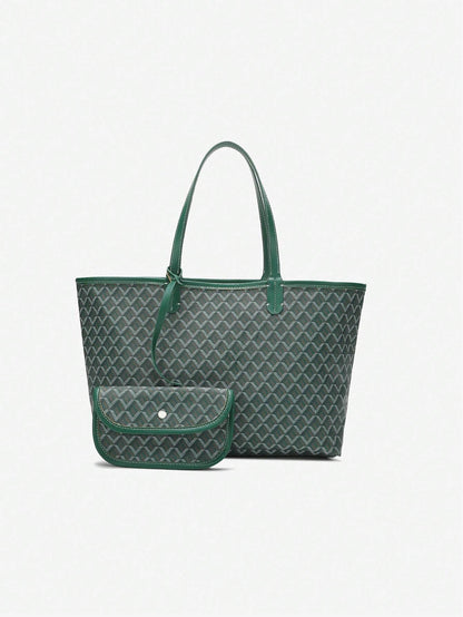 Casual Schoudertas Dames | Lichtgewicht PVC Tote Bag 6