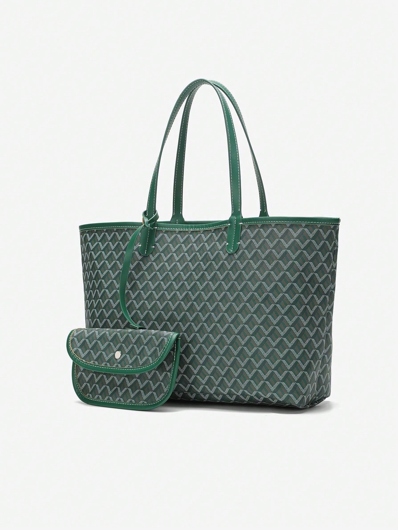 Casual Schoudertas Dames | Lichtgewicht PVC Tote Bag 8