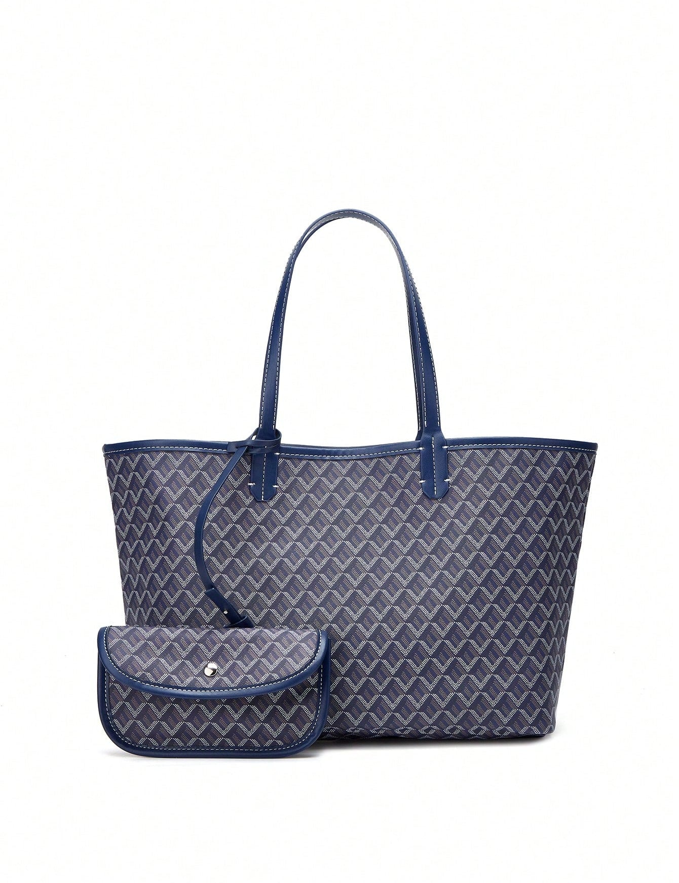 Casual Schoudertas Dames | Lichtgewicht PVC Tote Bag 9