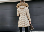 Dames Donsjack met Bontkraag | Warm Winterjack