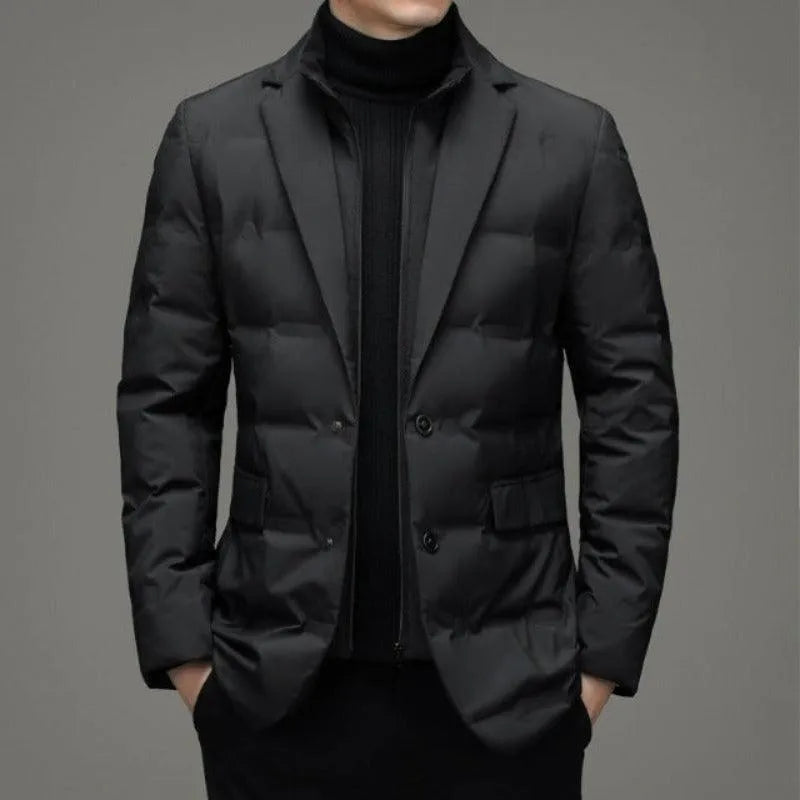 Chique Heren Jas | Soft Shell Zakelijk Design 0