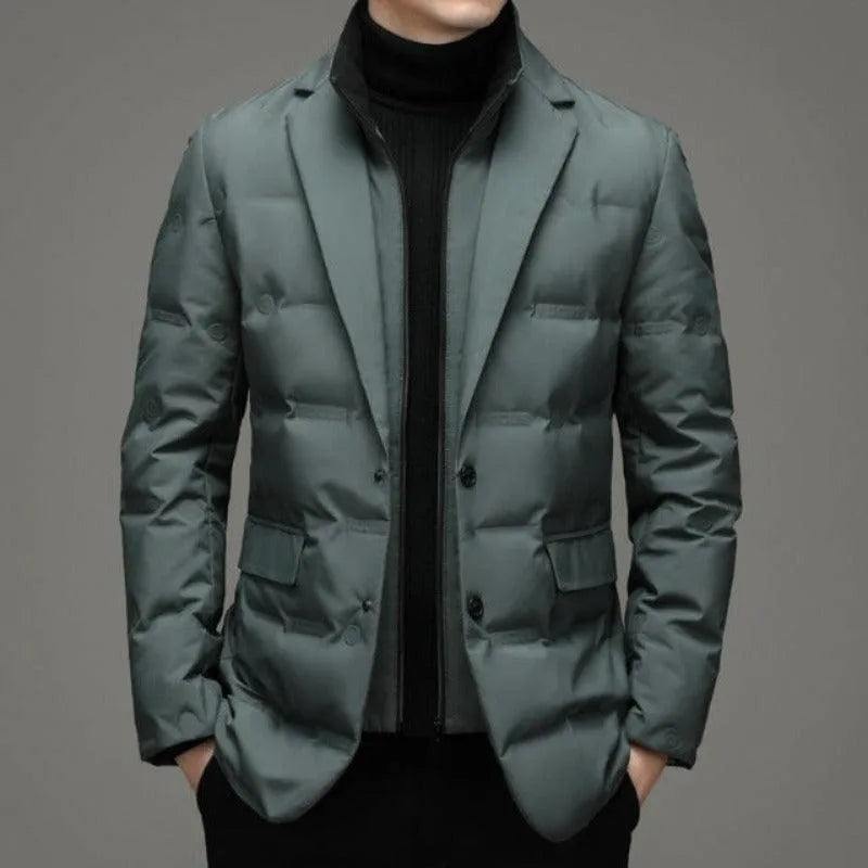 Chique Heren Jas | Soft Shell Zakelijk Design 1