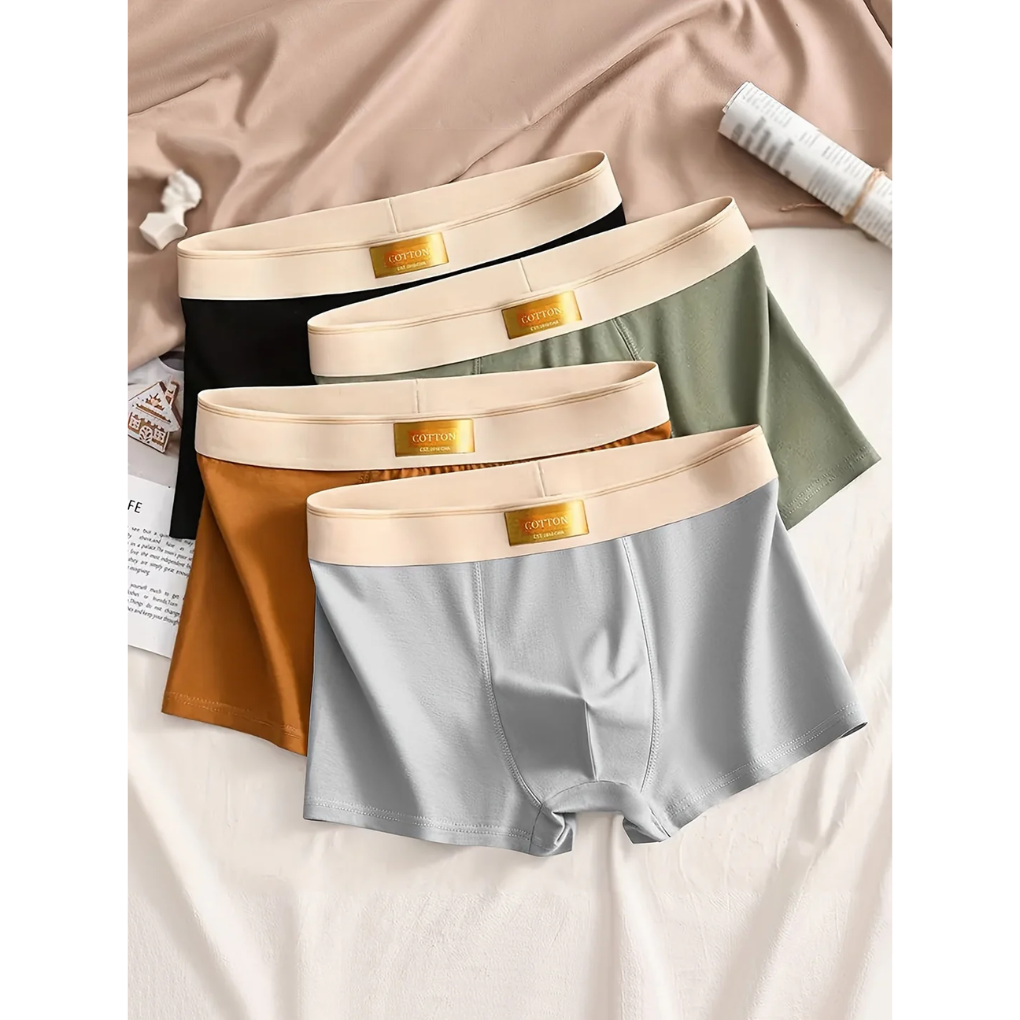 ComfortCore | 4-Pack Boxershorts Heren Ondergoed 0