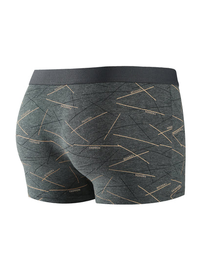 Comfortabele Boxershorts Heren | 4 Stuks Ondergoed Set 1