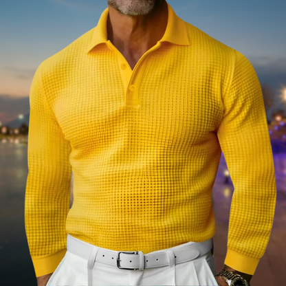 Comfortabele Polo Sweater | Herenmode Casual Katoen 4
