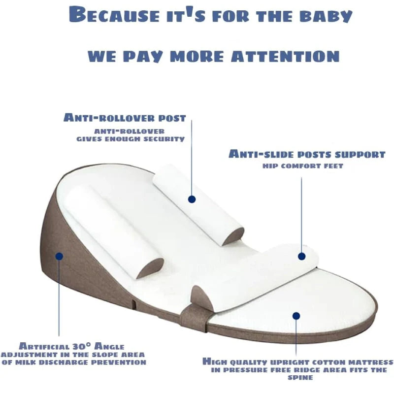 CozySlope | Baby Wigkussen voor Zijslapers 6